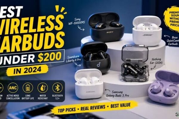best wireless earbuds under 200 dollars 2024